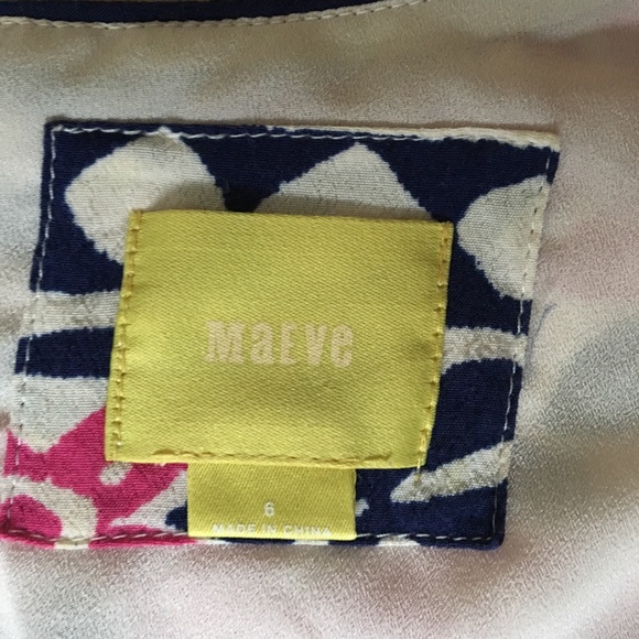 Anthropologie Maeve Bird Floral Dress - Picture 4 of 4